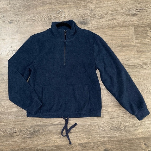 *NWT* Beyond Yoga New Terrain Pullover - Nocturnal Navy - Picture 2 of 5